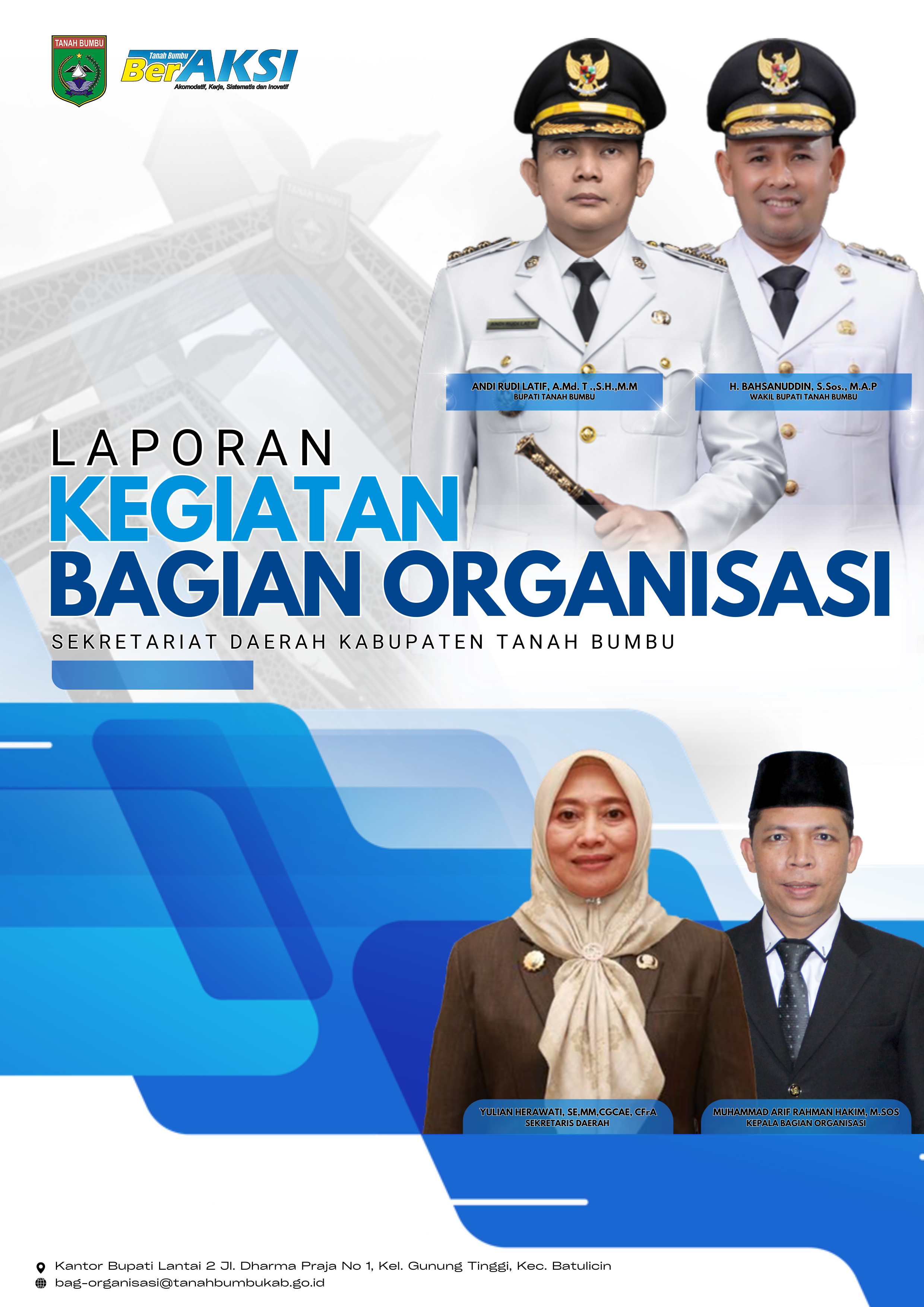 Laporan Kegiatan Bagian Organisasi