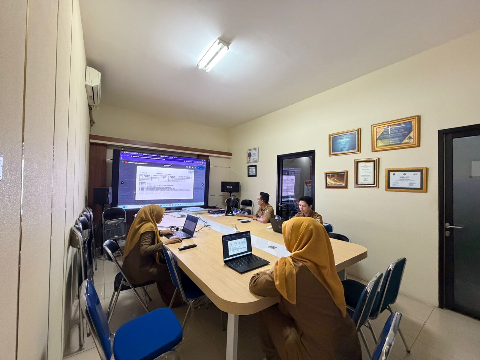 LAPORAN HARIAN BAGIAN ORGANISASI