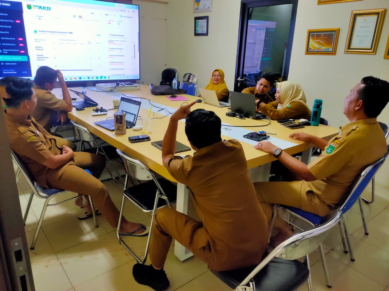 LAPORAN HARIAN BAGIAN ORGANISASI