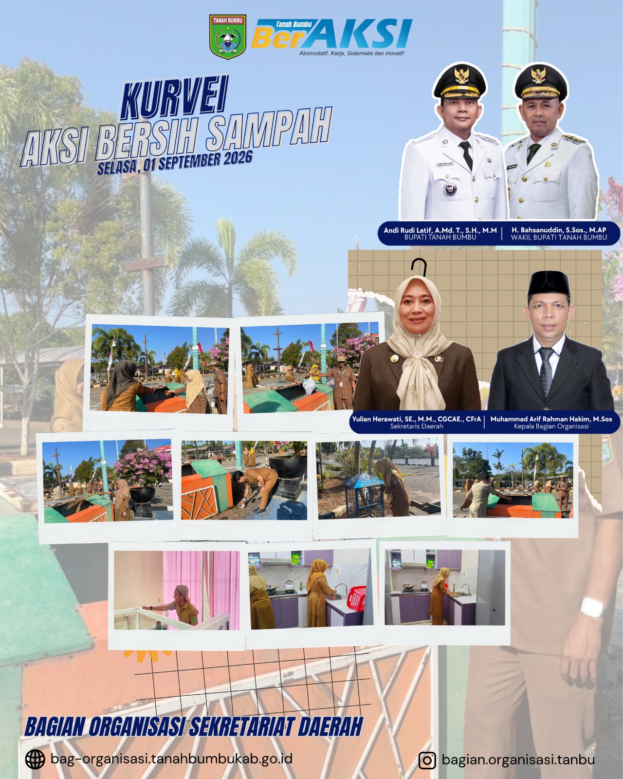 LAPORAN HARIAN BAGIAN ORGANISASI
