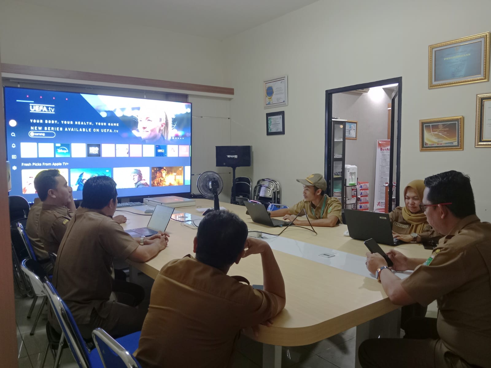 LAPORAN HARIAN BAGIAN ORGANISASI