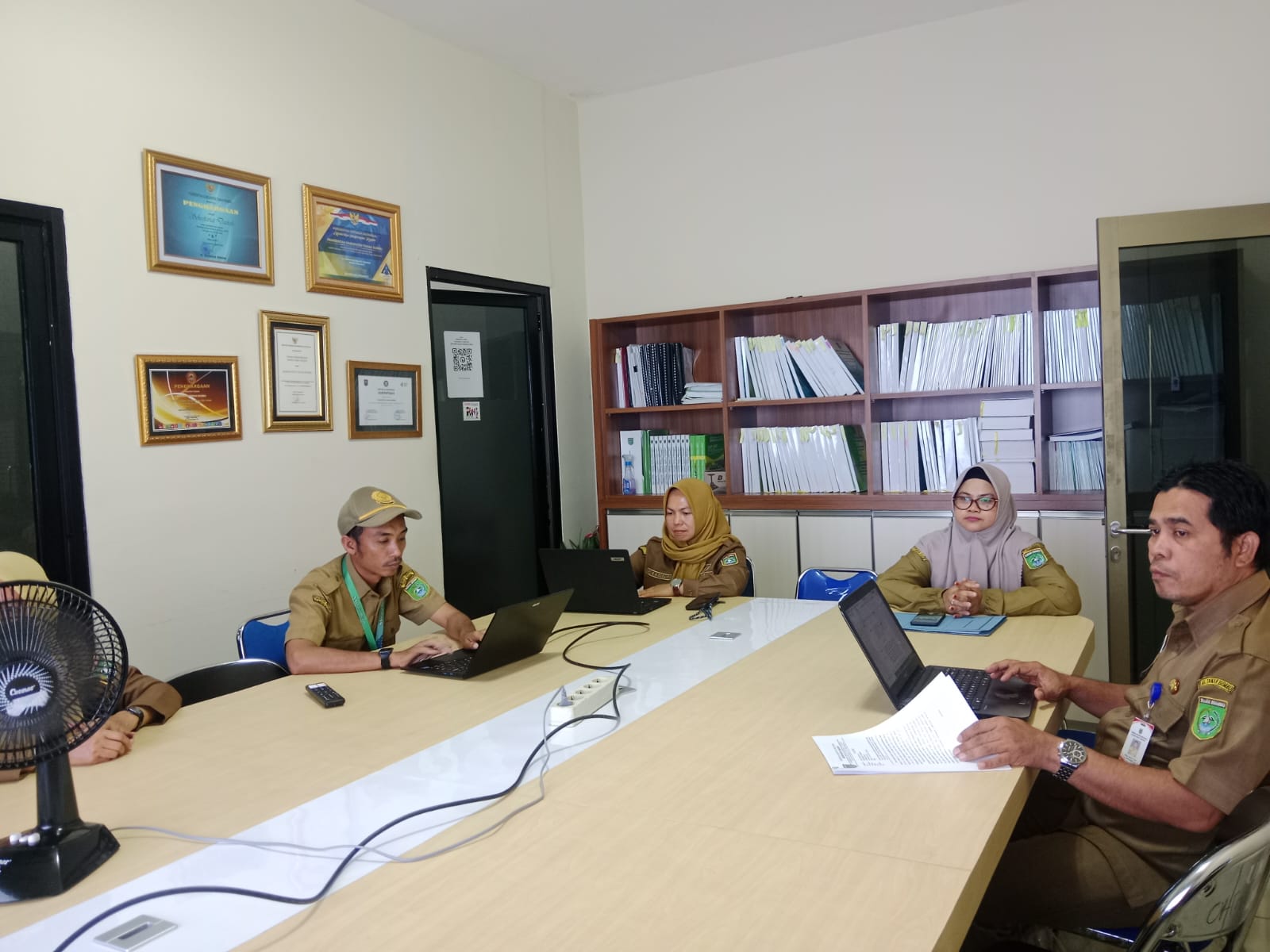 LAPORAN HARIAN BAGIAN ORGANISASI