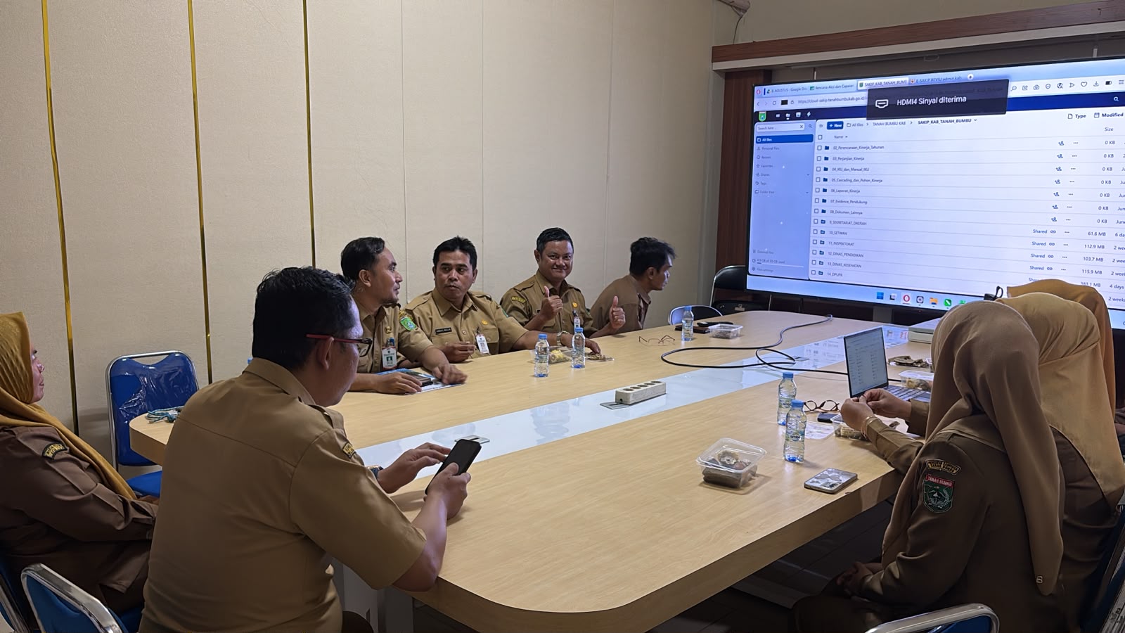 LAPORAN HARIAN BAGIAN ORGANISASI