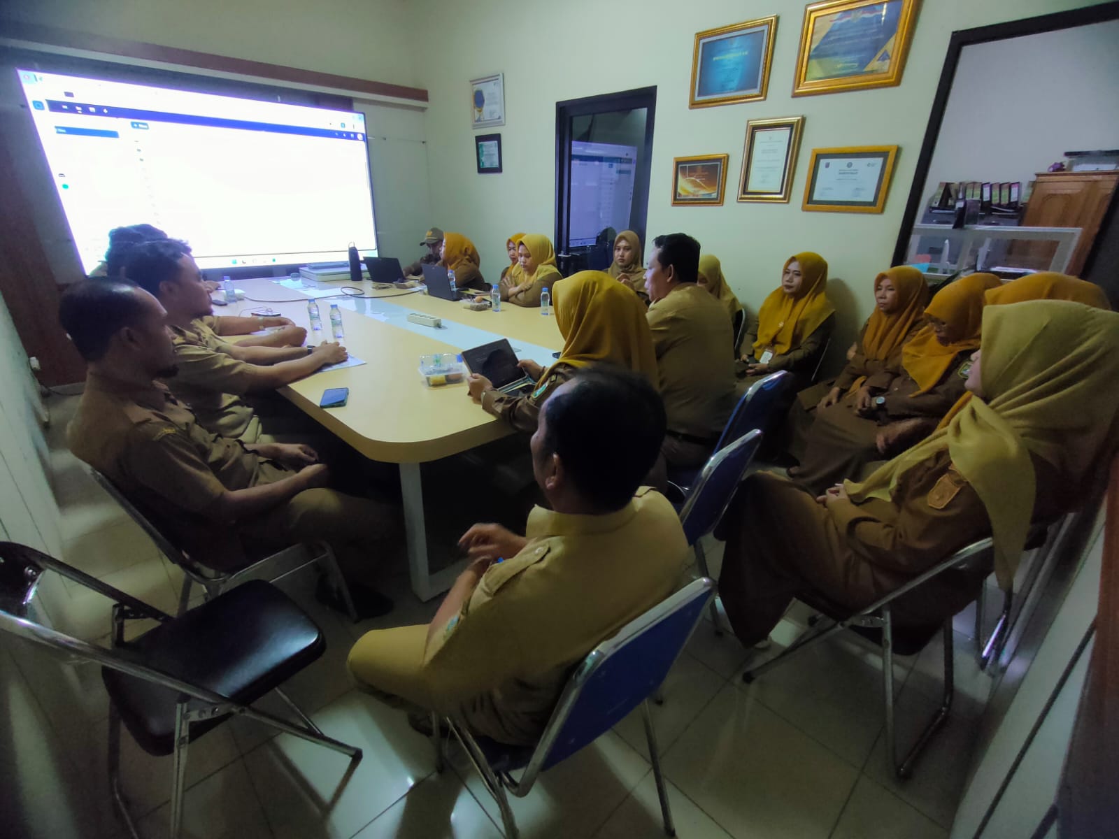 LAPORAN HARIAN BAGIAN ORGANISASI