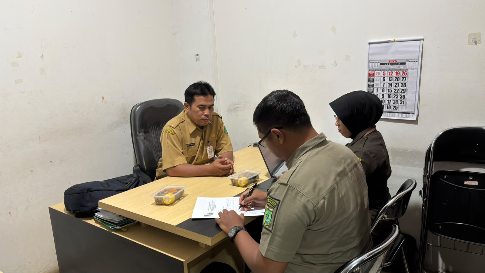 LAPORAN HARIAN BAGIAN ORGANISASI