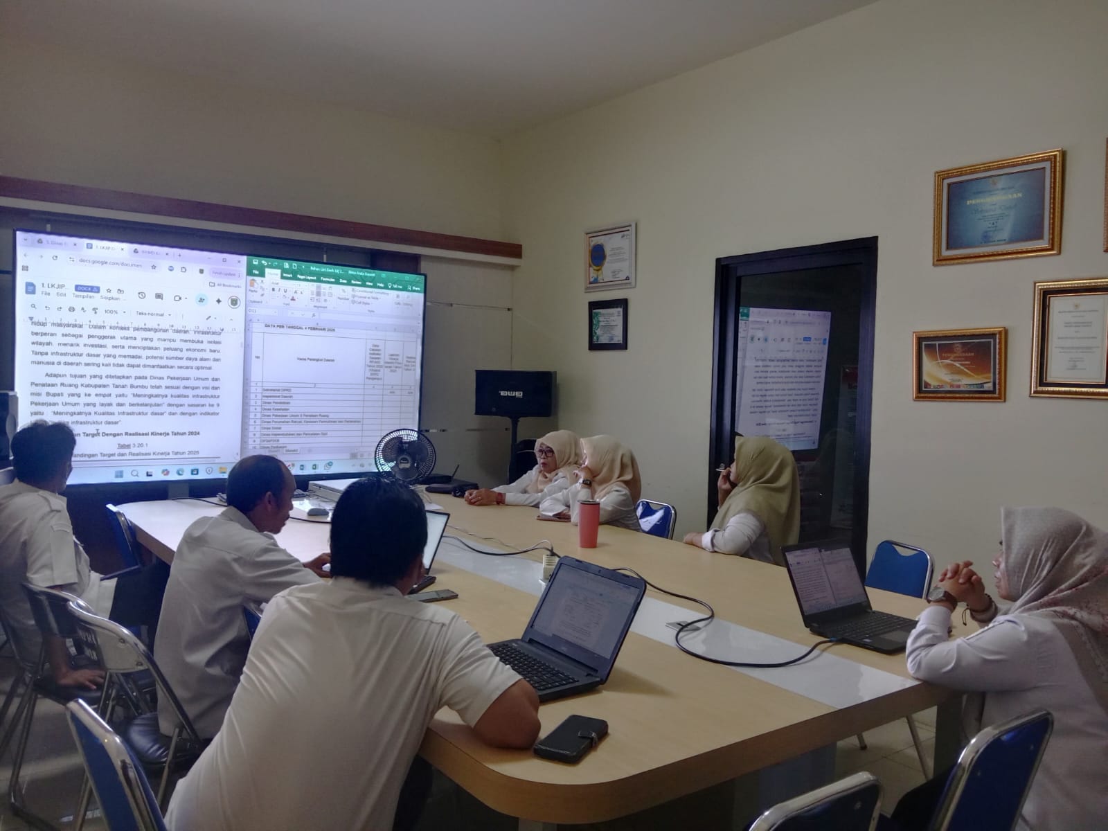 LAPORAN HARIAN BAGIAN ORGANISASI