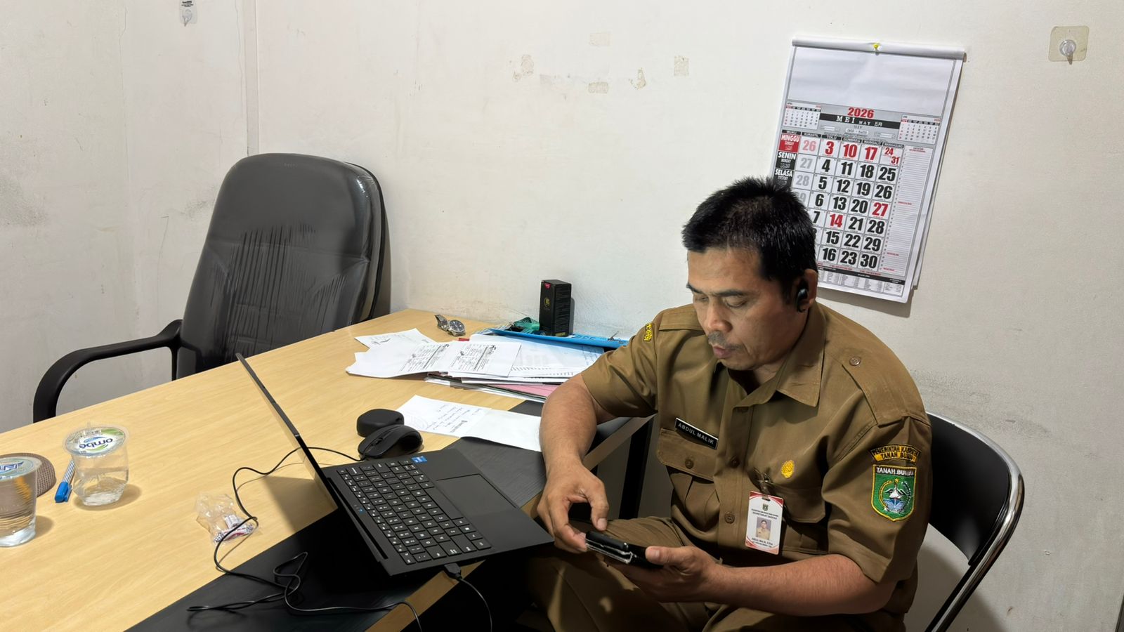 LAPORAN HARIAN BAGIAN ORGANISASI