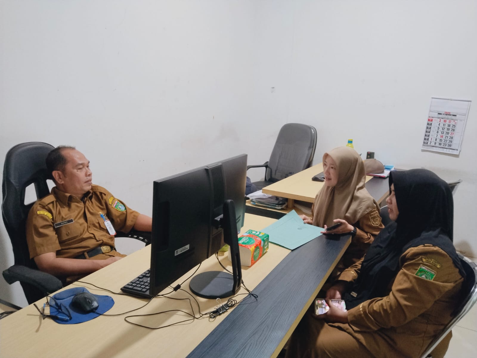 LAPORAN HARIAN BAGIAN ORGANISASI