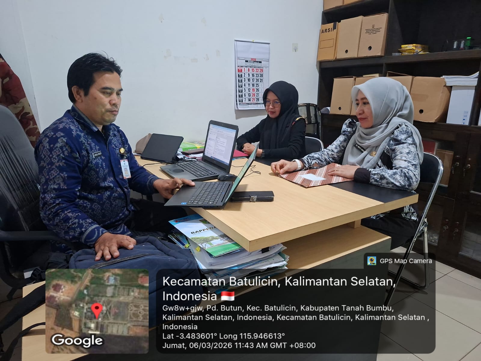LAPORAN HARIAN BAGIAN ORGANISASI