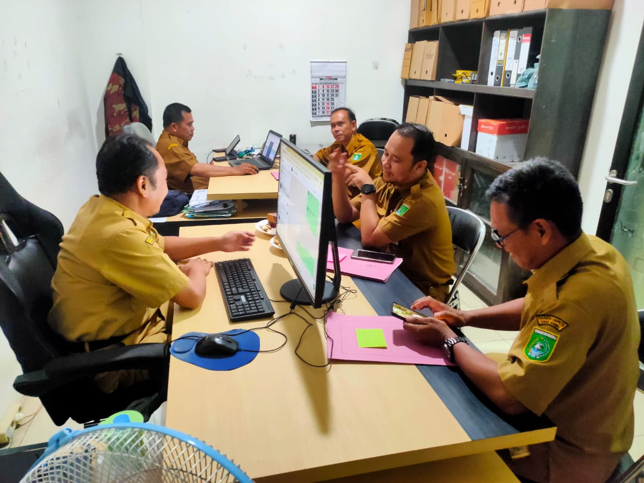 LAPORAN HARIAN BAGIAN ORGANISASI