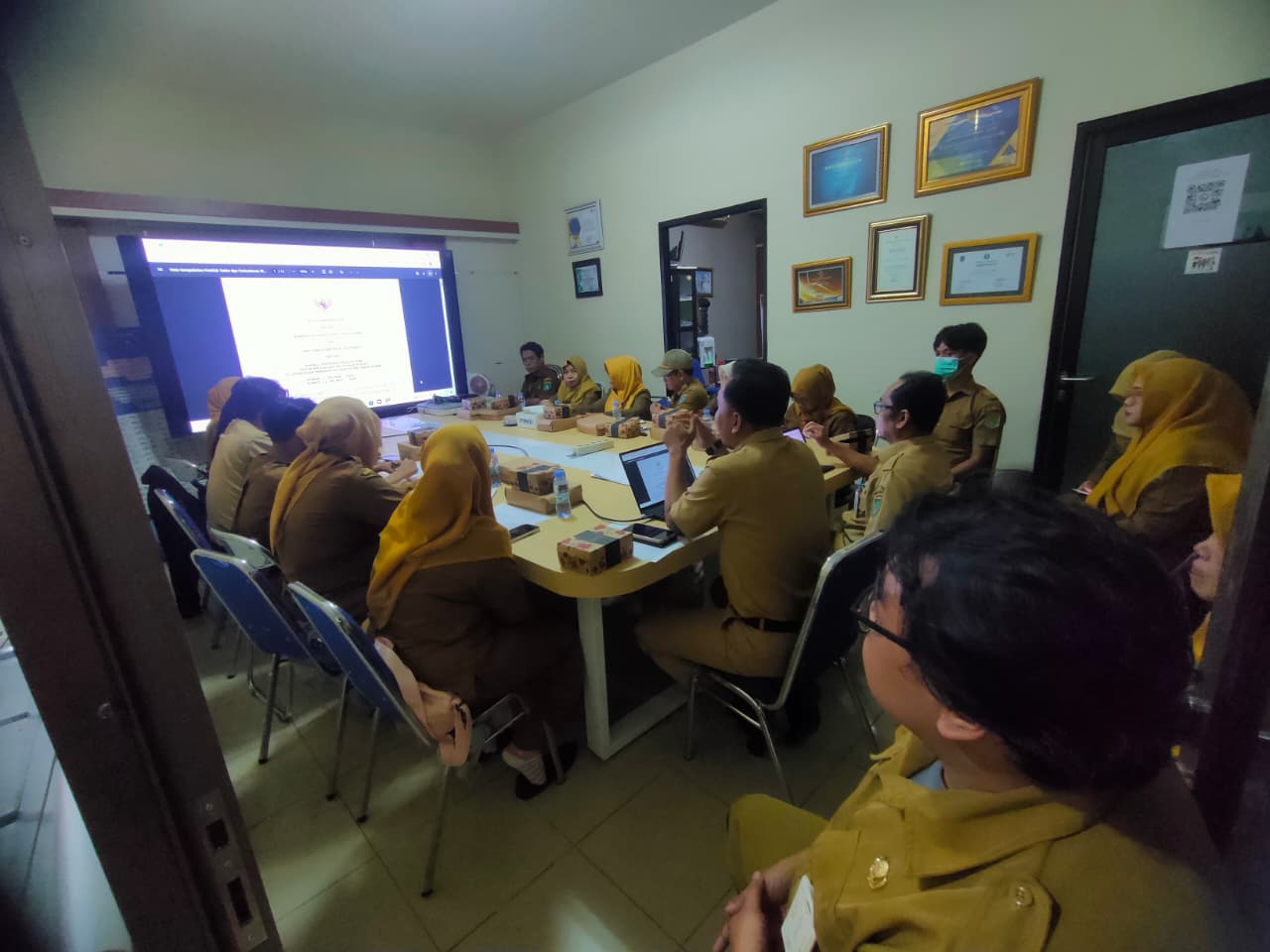 LAPORAN HARIAN BAGIAN ORGANISASI