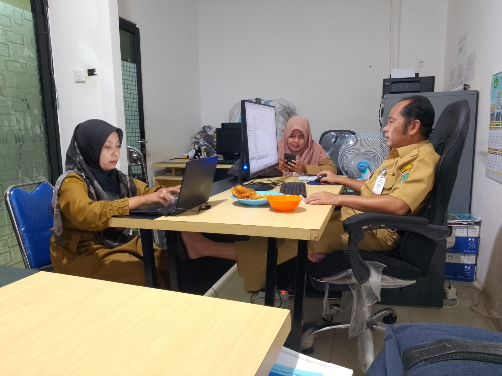 LAPORAN HARIAN BAGIAN ORGANISASI 