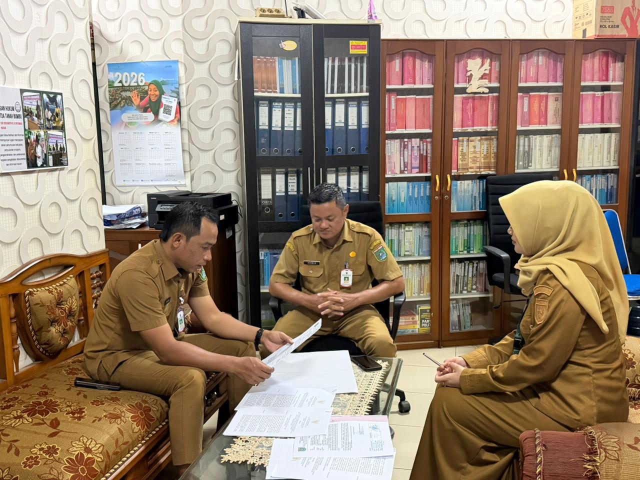 LAPORAN HARIAN BAGIAN ORGANISASI 