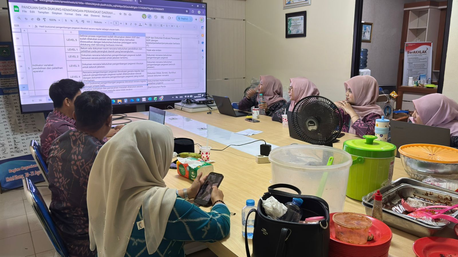 LAPORAN HARIAN BAGIAN ORGANISASI