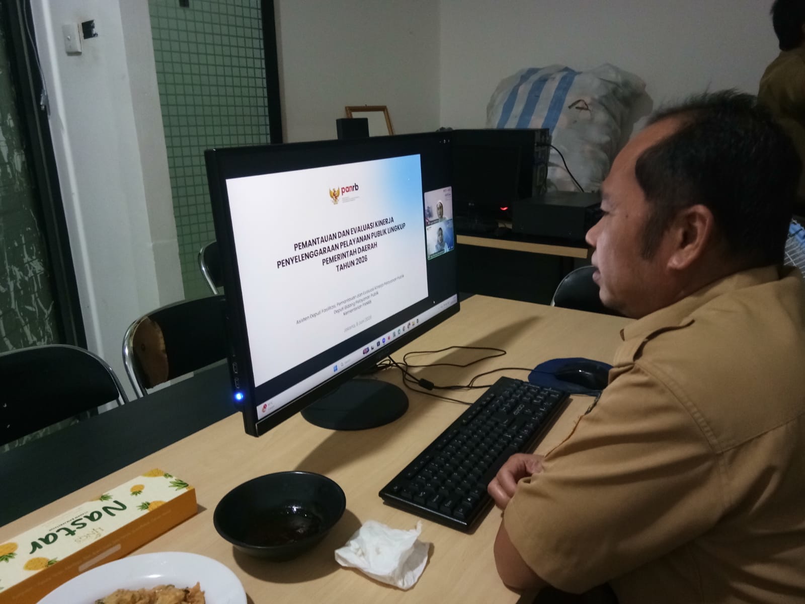 LAPORAN HARIAN BAGIAN ORGANISASI