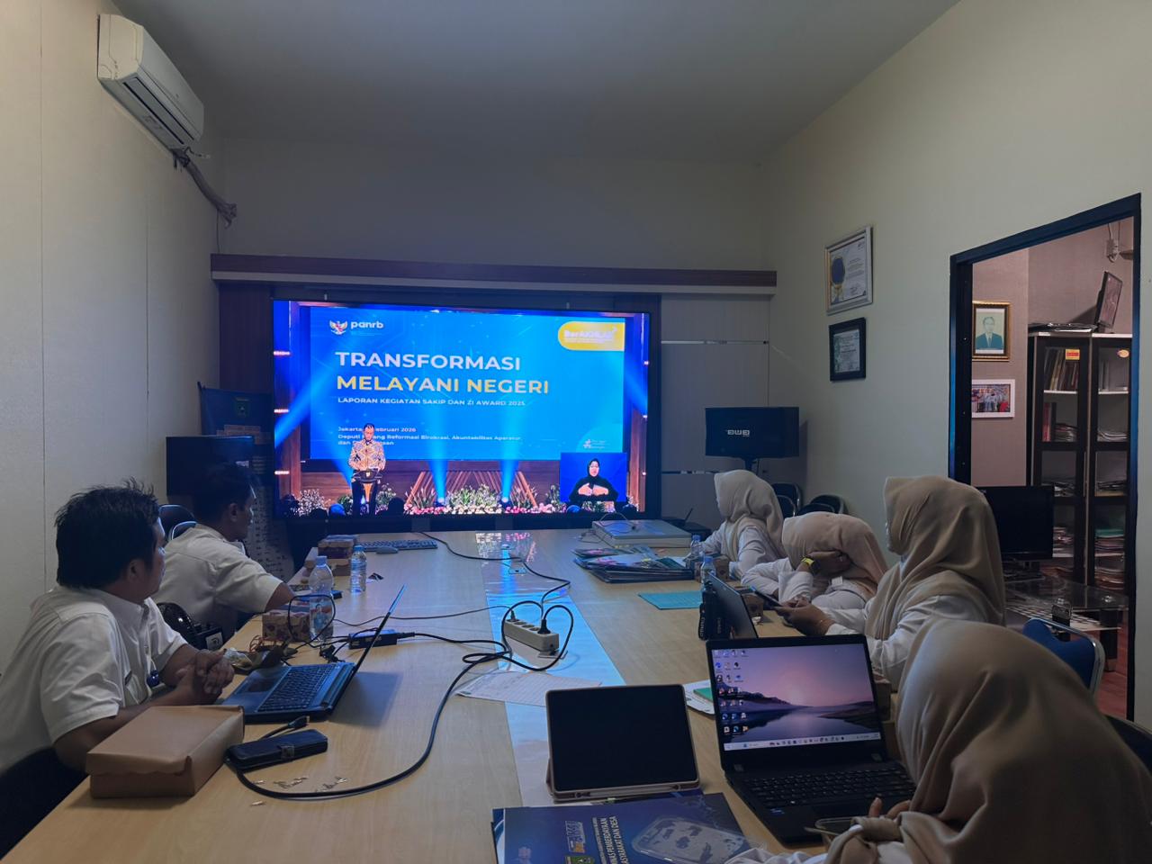 LAPORAN HARIAN BAGIAN ORGANISASI