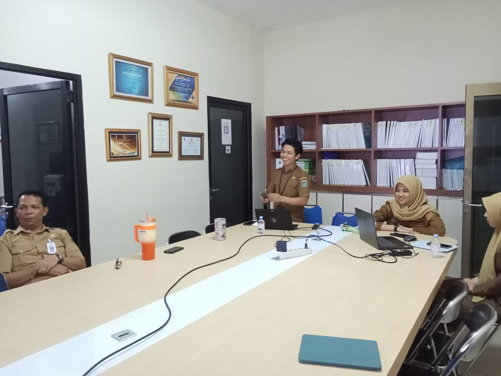 LAPORAN HARIAN BAGIAN ORGANISASI