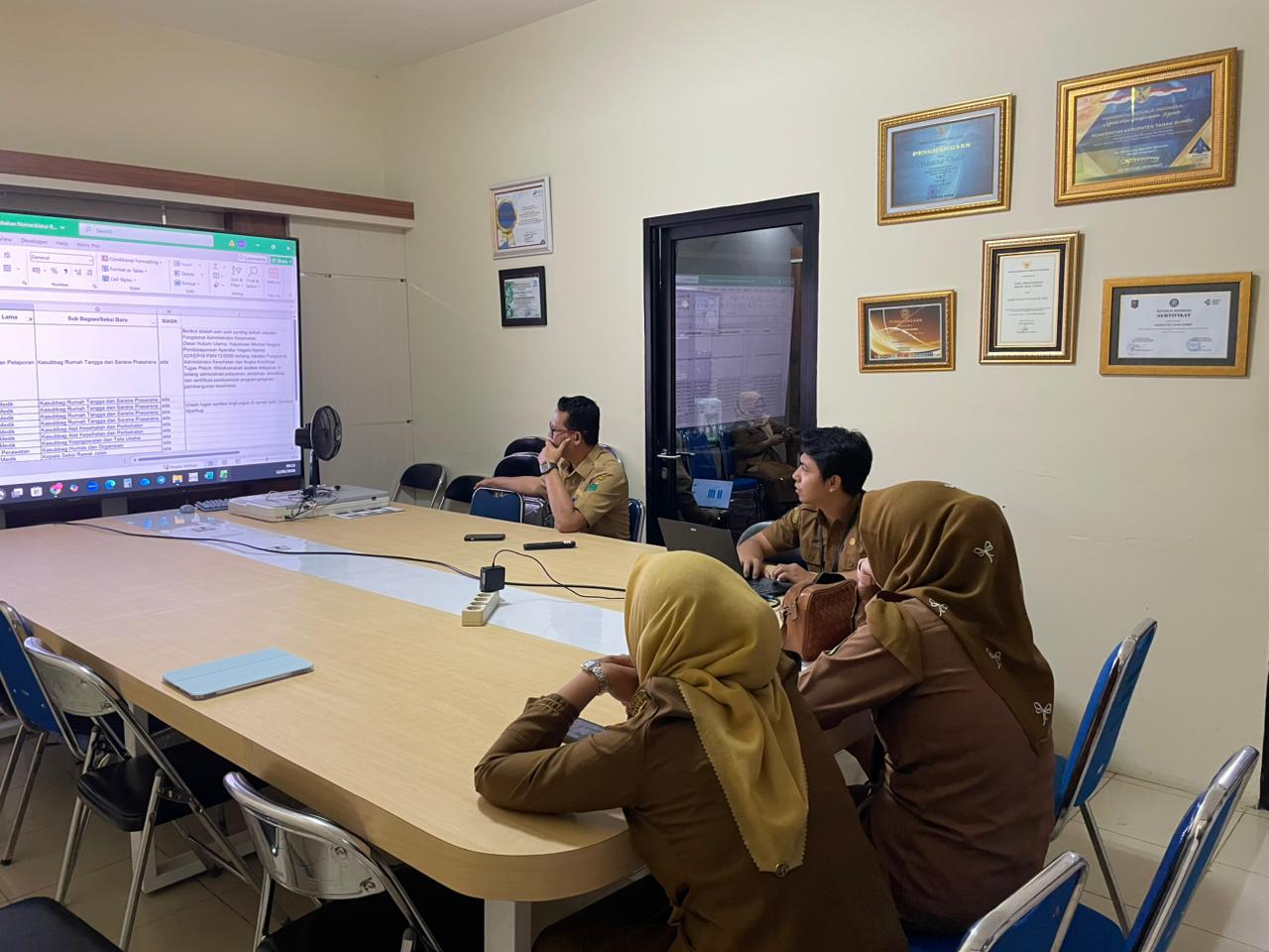 LAPORAN HARIAN BAGIAN ORGANISASI