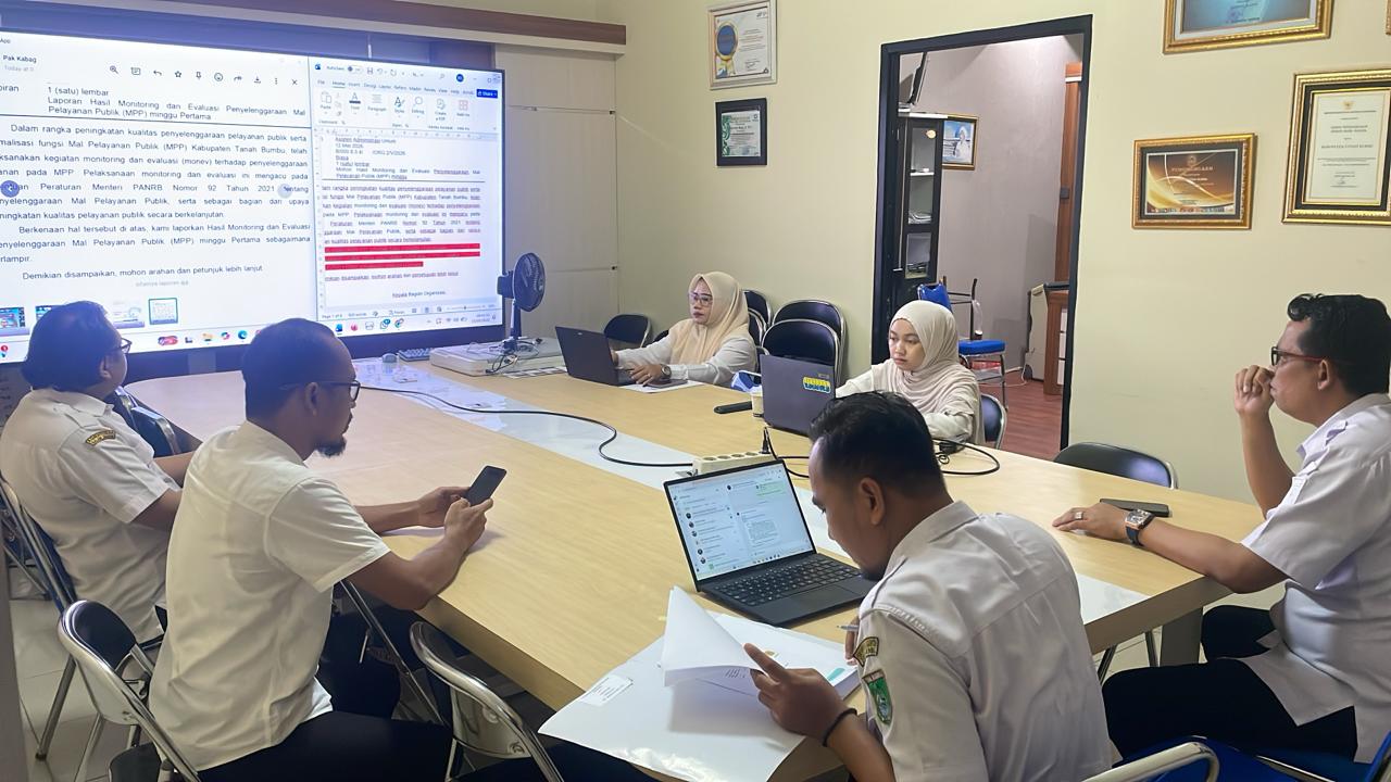 LAPORAN HARIAN BAGIAN ORGANISASI