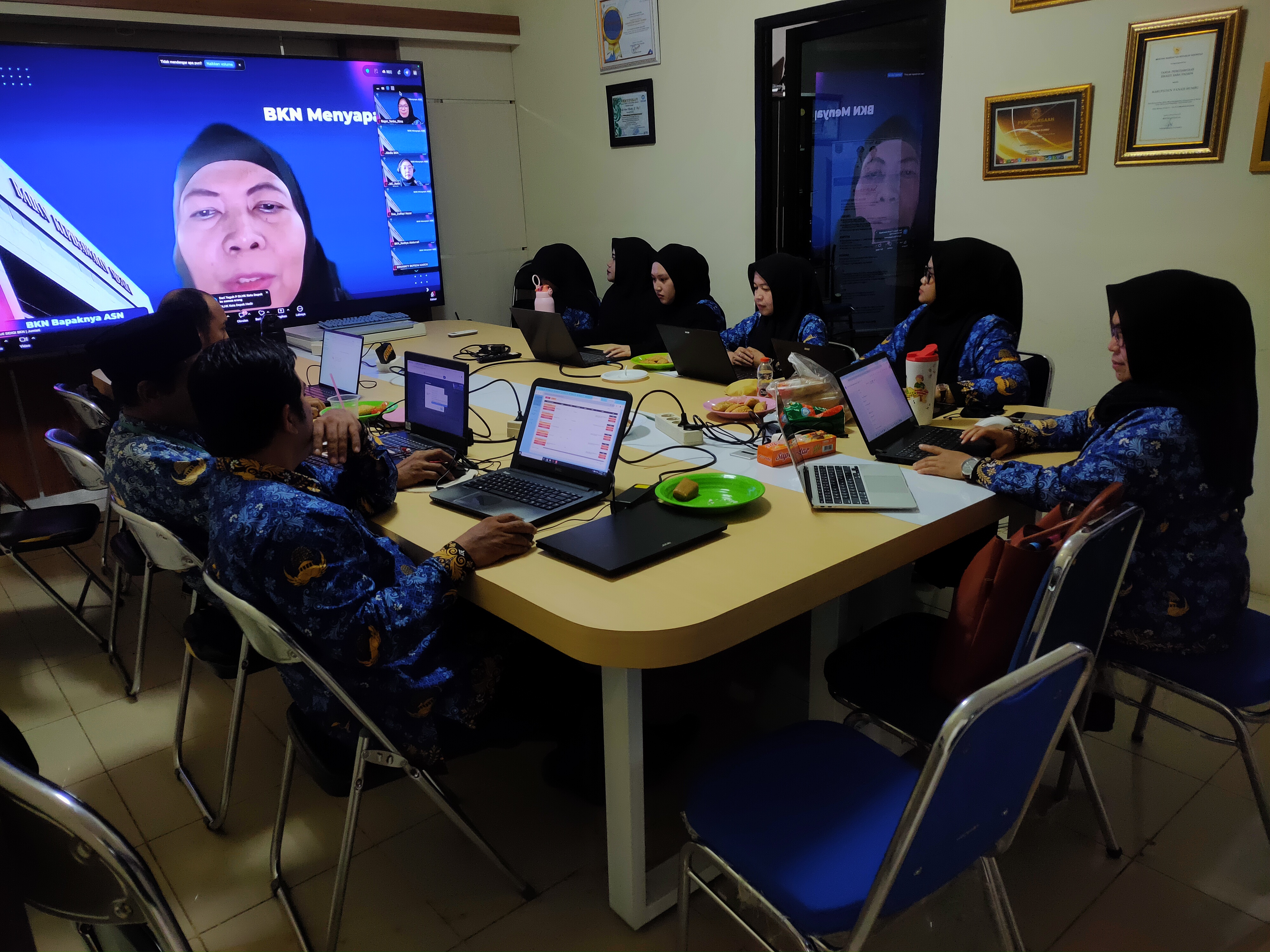 LAPORAN HARIAN BAGIAN ORGANISASI