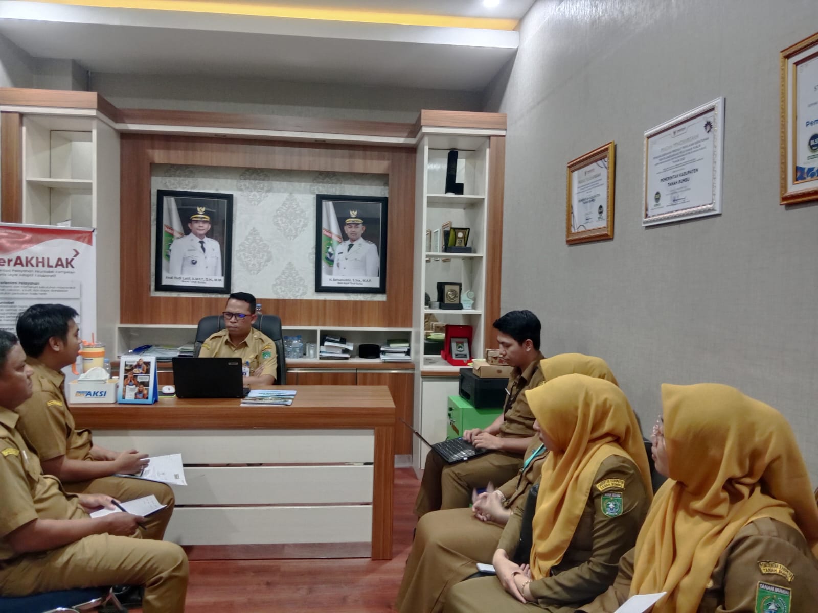 LAPORAN HARIAN BAGIAN ORGANISASI