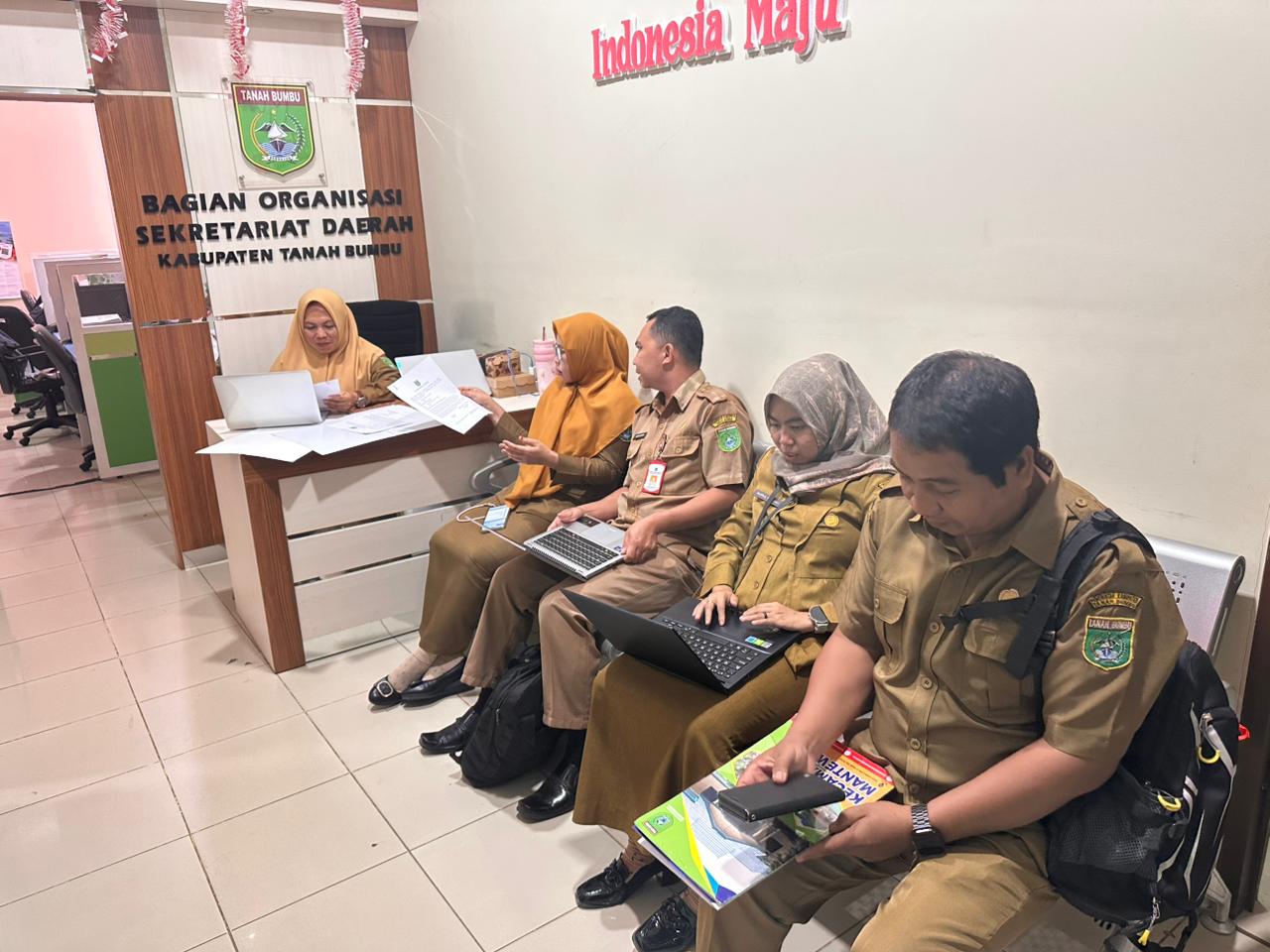 LAPORAN HARIAN BAGIAN ORGANISASI