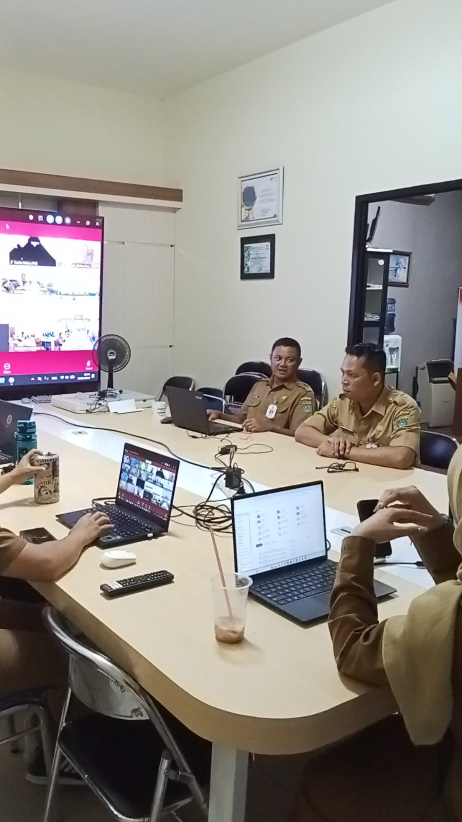 LAPORAN HARIAN BAGIAN ORGANISASI