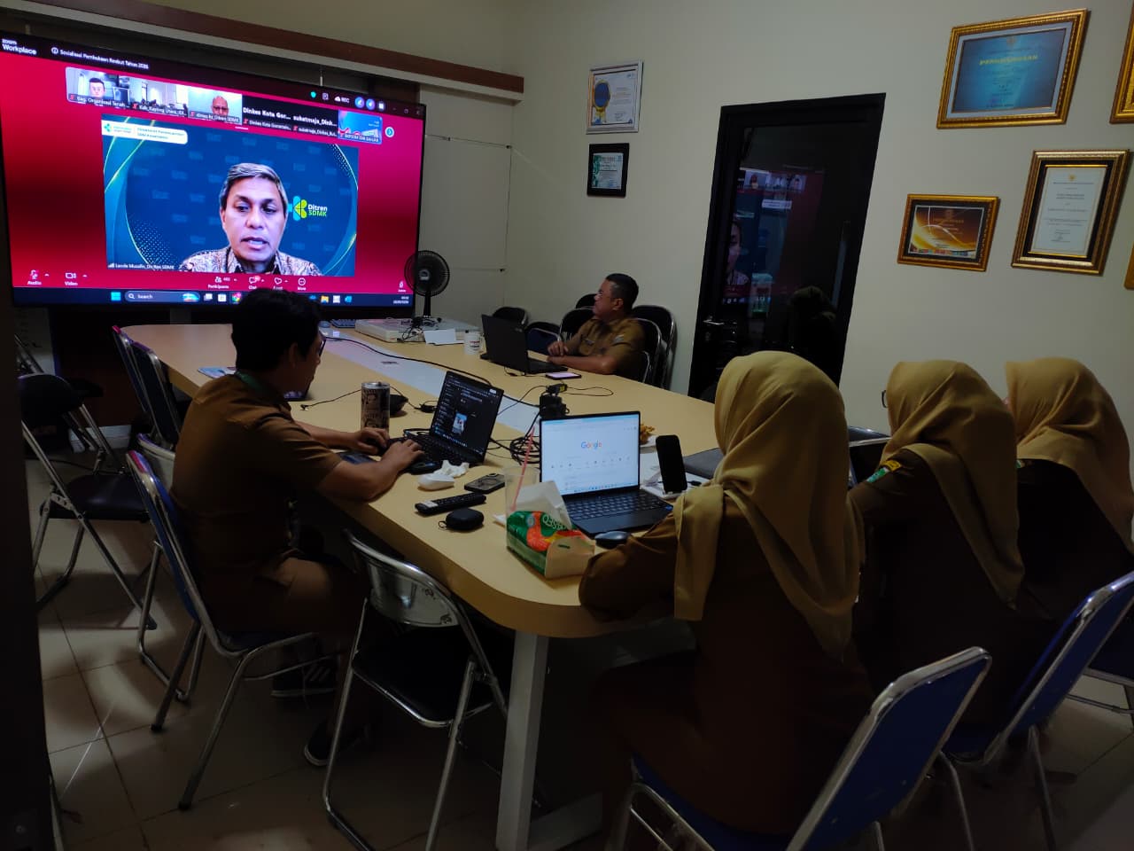 LAPORAN HARIAN BAGIAN ORGANISASI