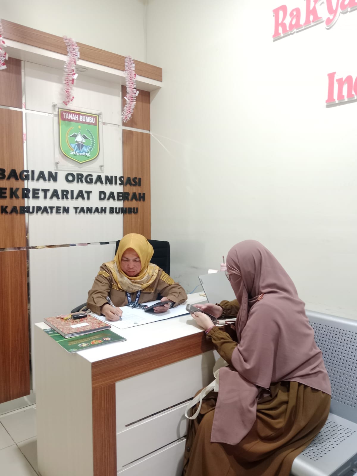 LAPORAN HARIAN BAGIAN ORGANISASI