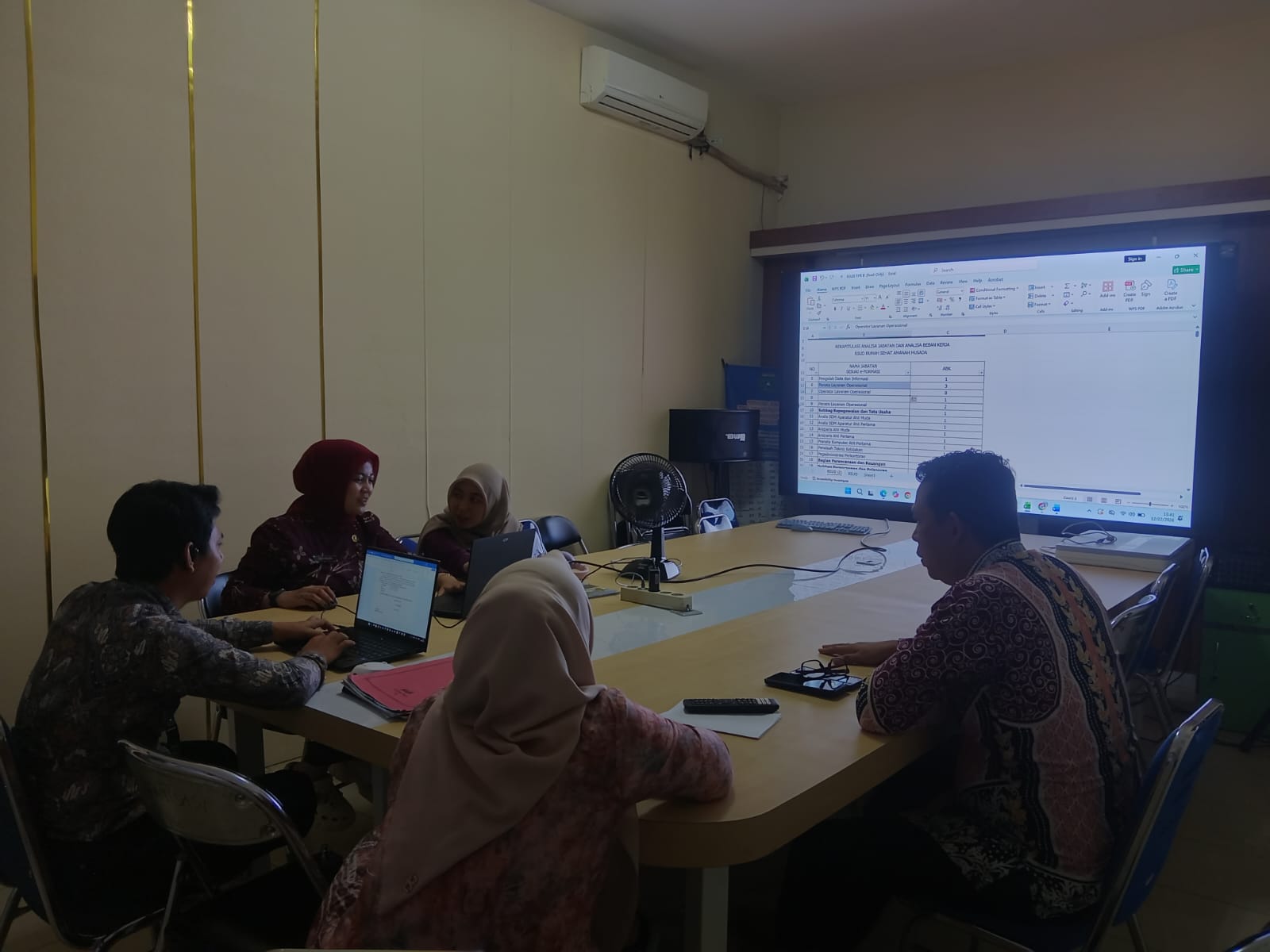 LAPORAN HARIAN BAGIAN ORGANISASI