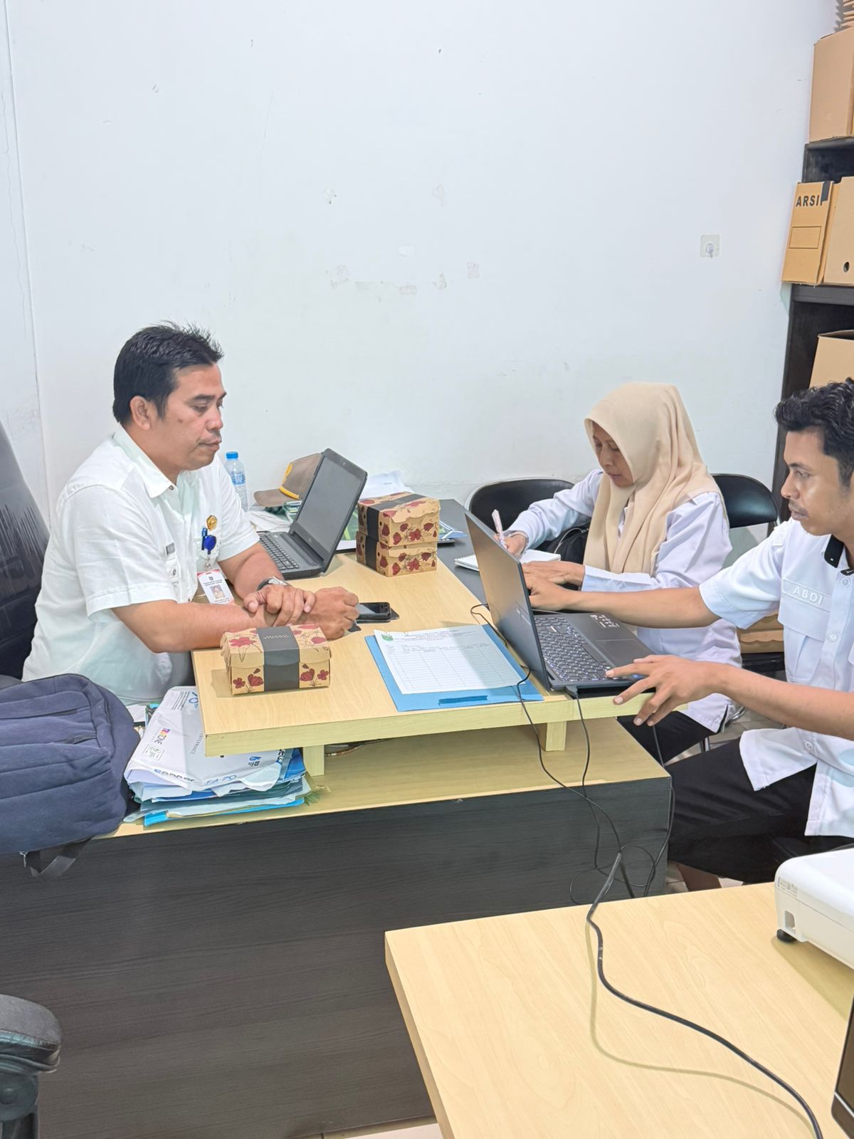 LAPORAN HARIAN BAGIAN ORGANISASI