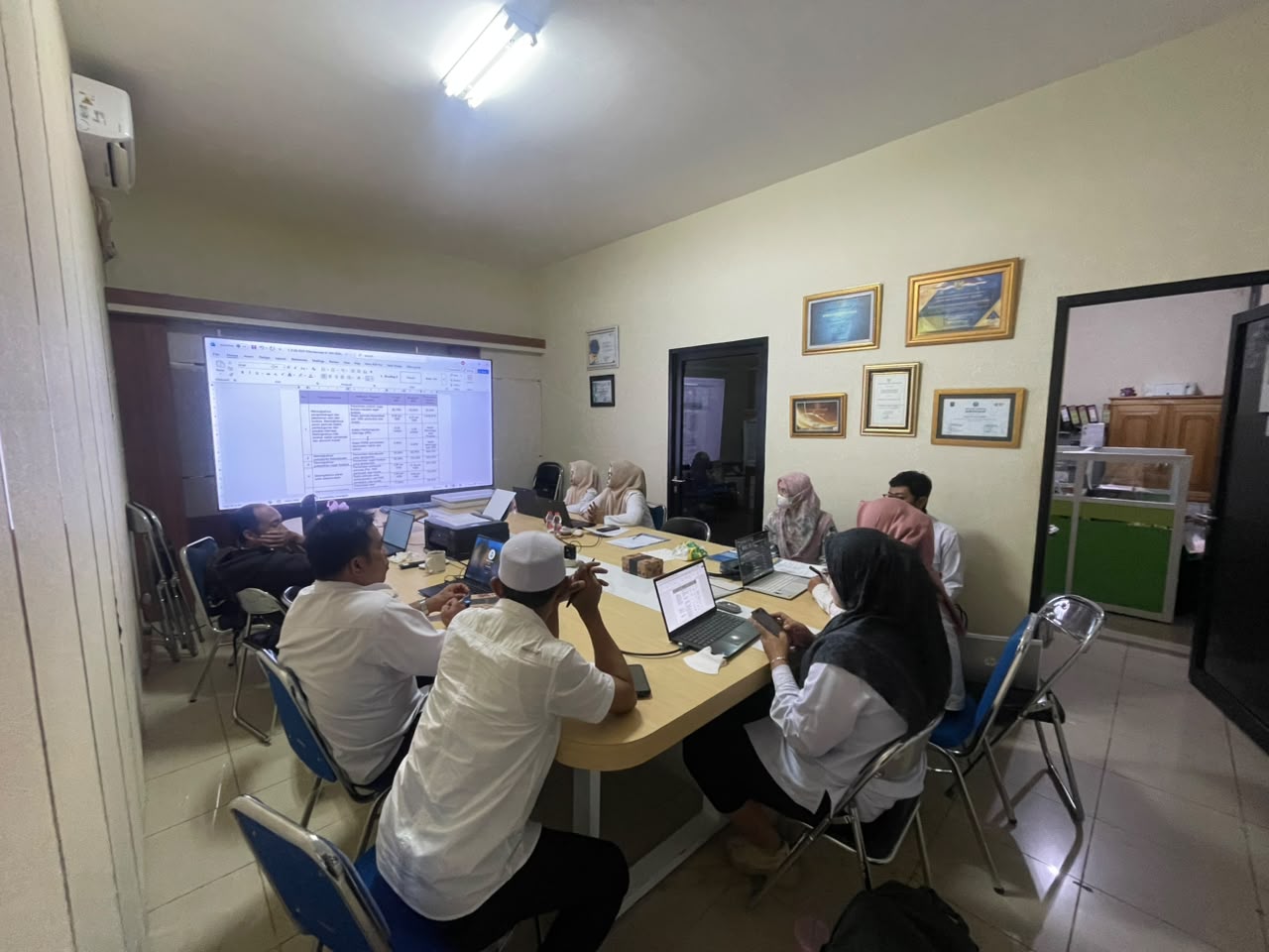 LAPORAN HARIAN BAGIAN ORGANISASI