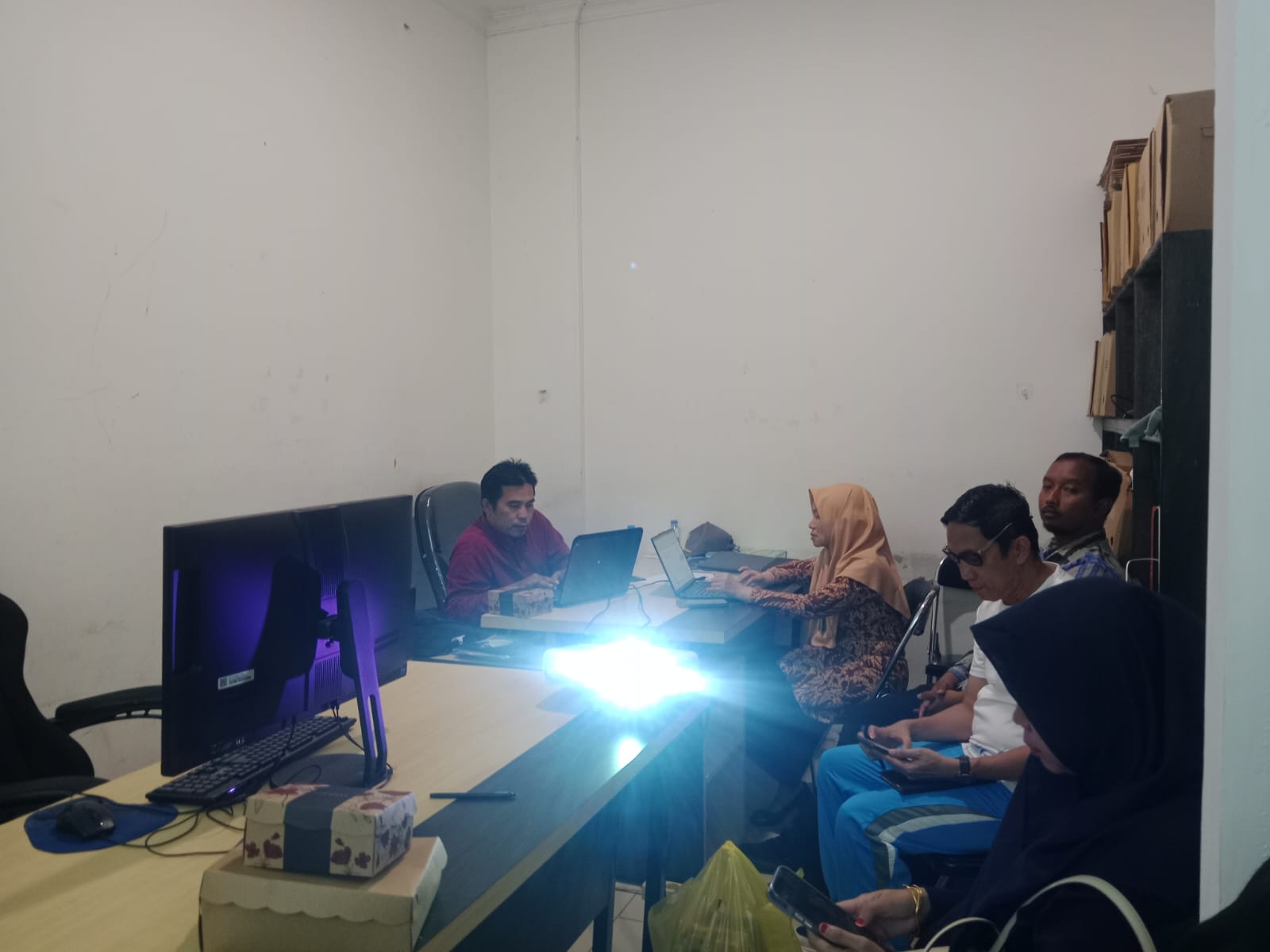 LAPORAN HARIAN BAGIAN ORGANISASI 