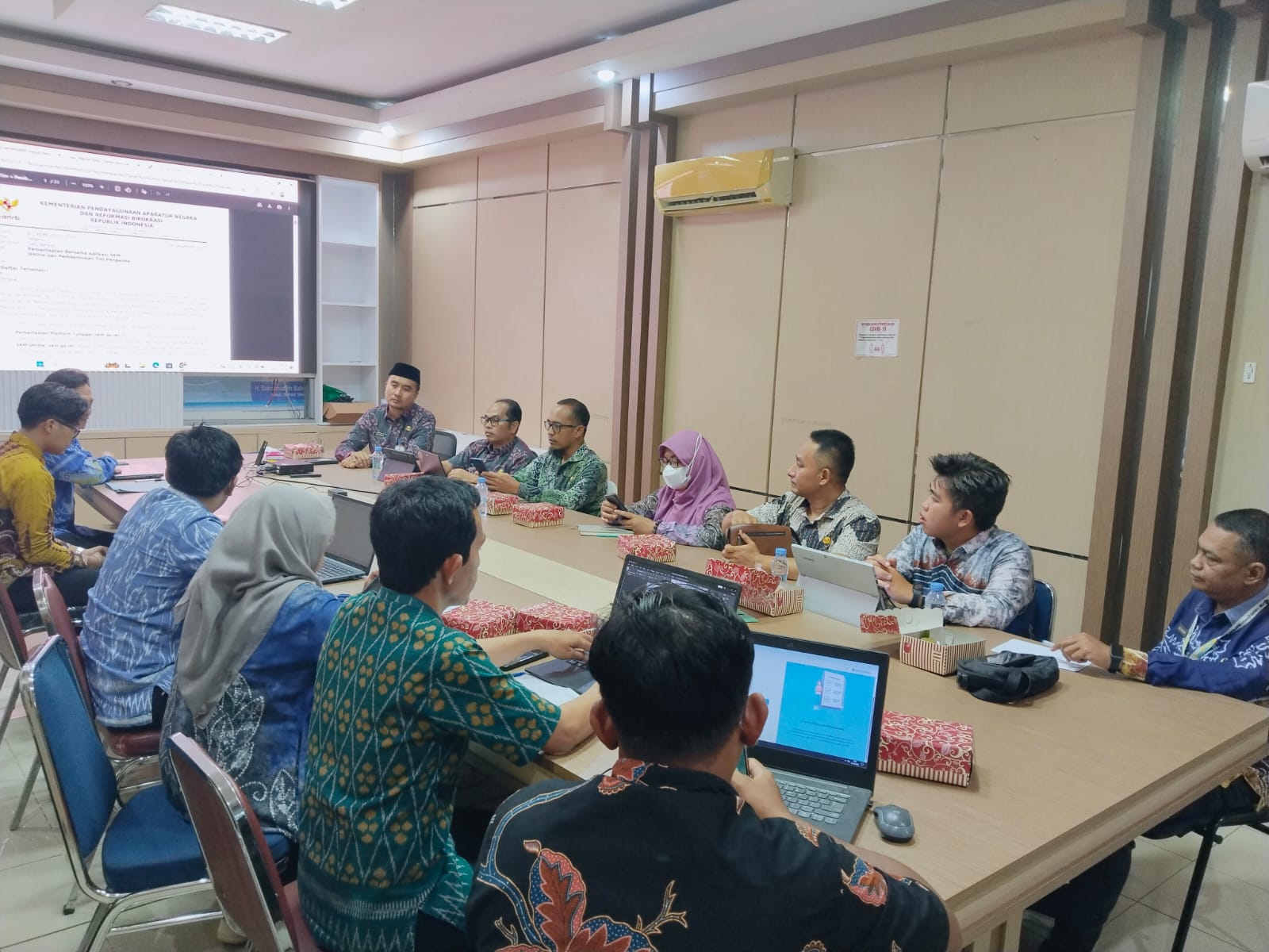 LAPORAN HARIAN BAGIAN ORGANISASI 