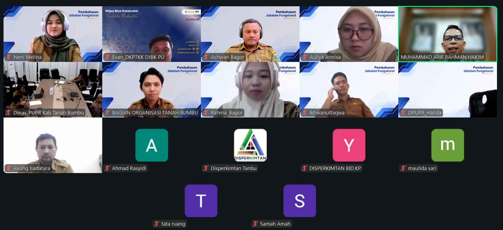 LAPORAN HARIAN BAGIAN ORGANISASI