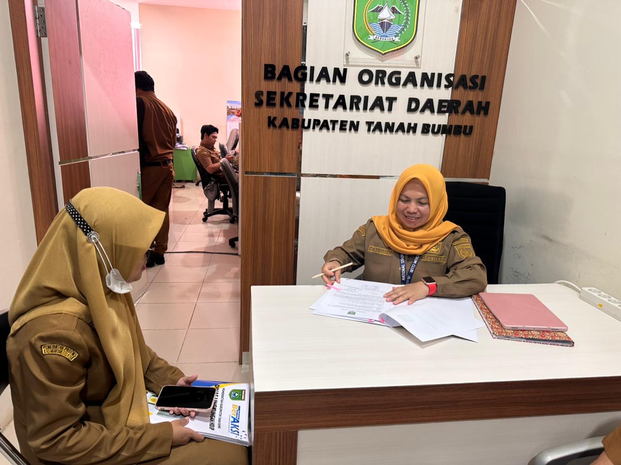 LAPORAN HARIAN BAGIAN ORGANISASI