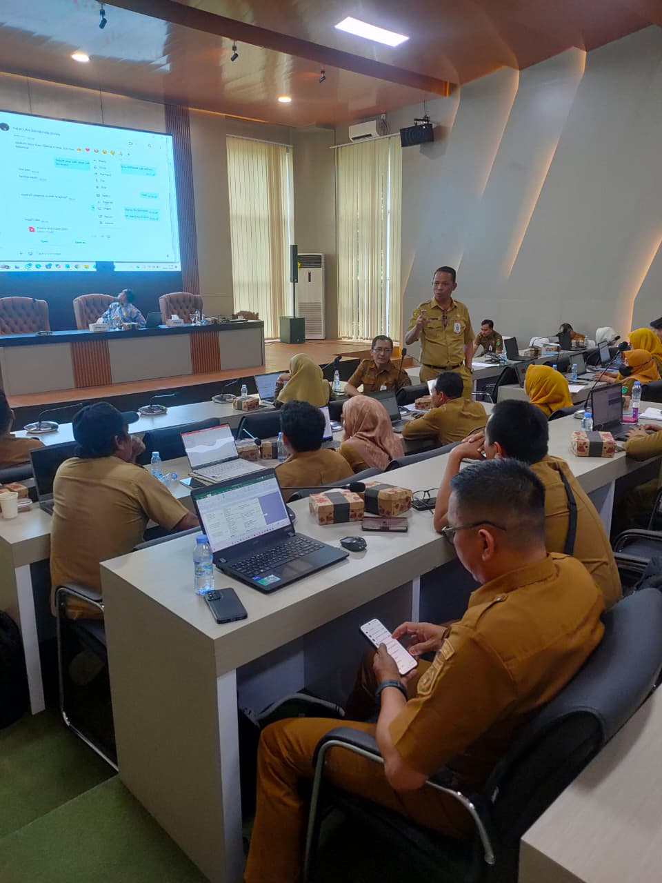 LAPORAN HARIAN BAGIAN ORGANISASI