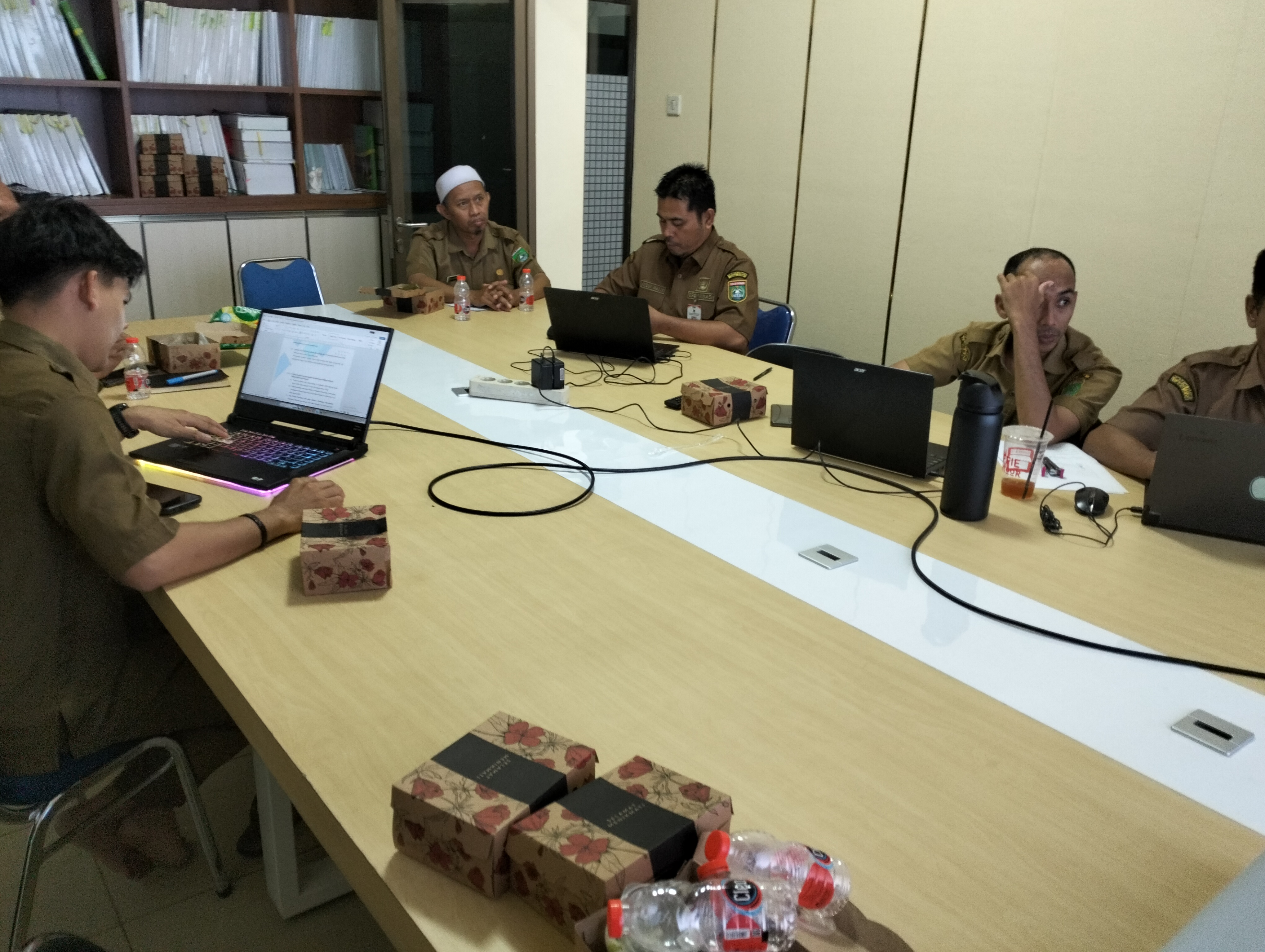 LAPORAN HARIAN BAGIAN ORGANISASI