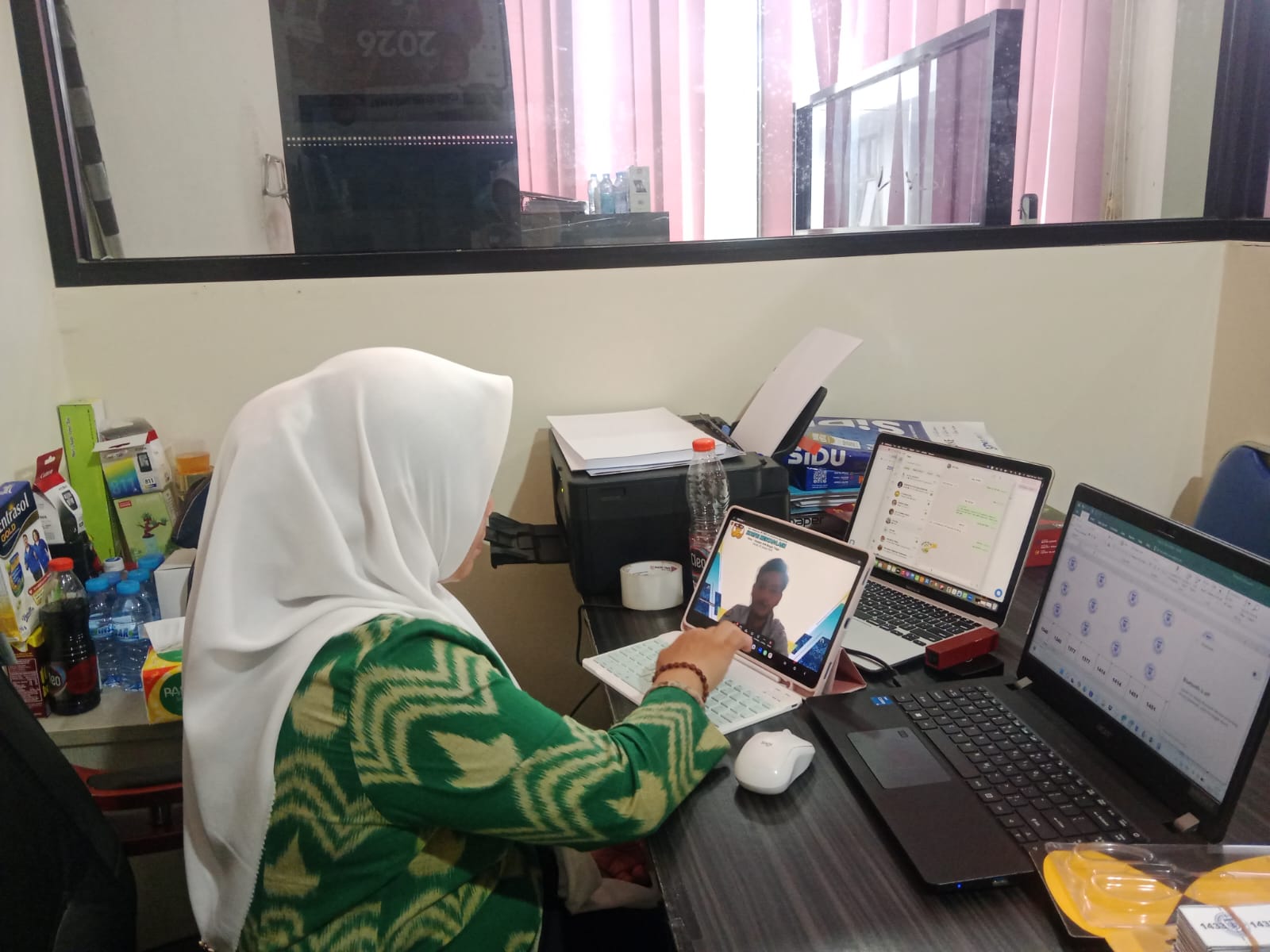LAPORAN HARIAN BAGIAN ORGANISASI