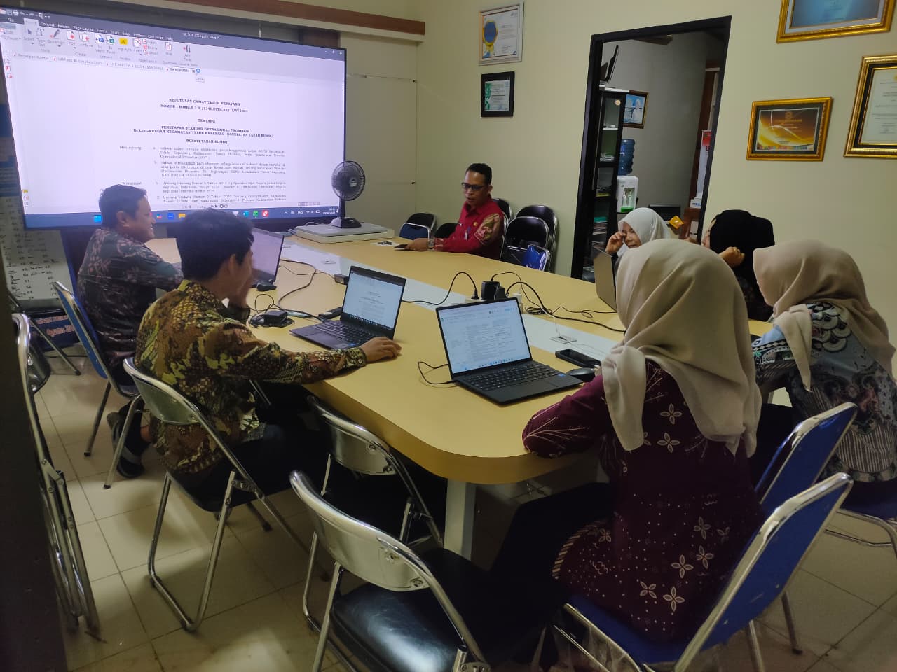 LAPORAN HARIAN BAGIAN ORGANISASI