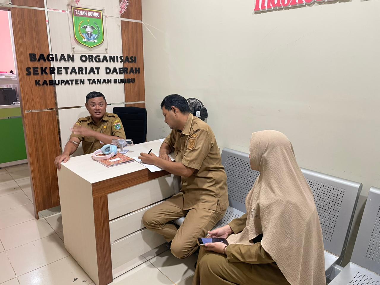 LAPORAN HARIAN BAGIAN ORGANISASI